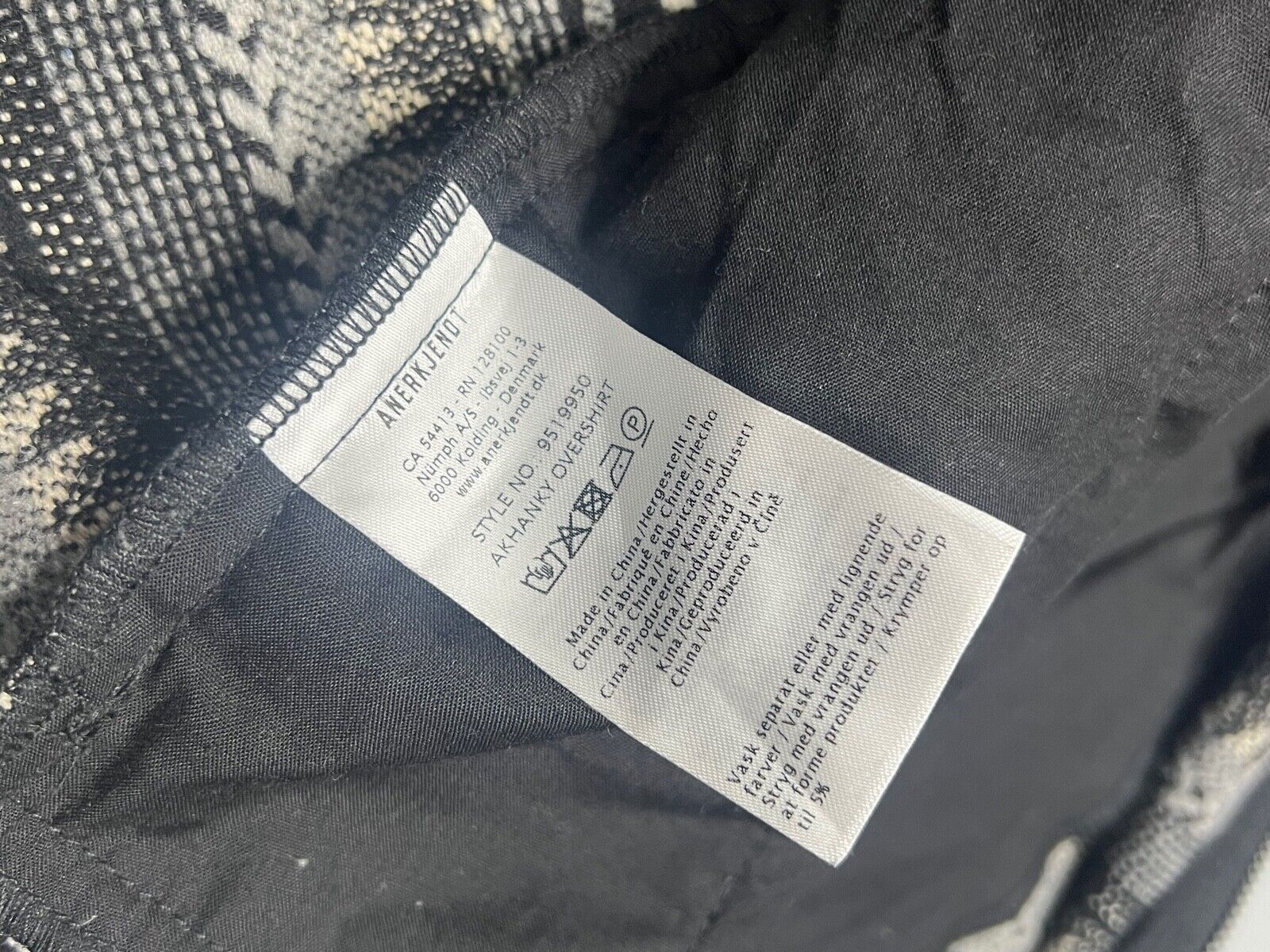 Anerkjendt Anerkjendt men's jacket L Size US L / EU 52-54 / 3 - 6 Thumbnail