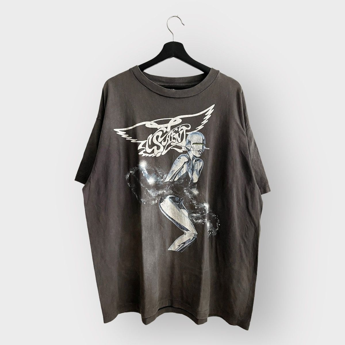 Streetwear STEAL! 2010s Saint Michael x Sorayama Robot Girl Tee | Grailed