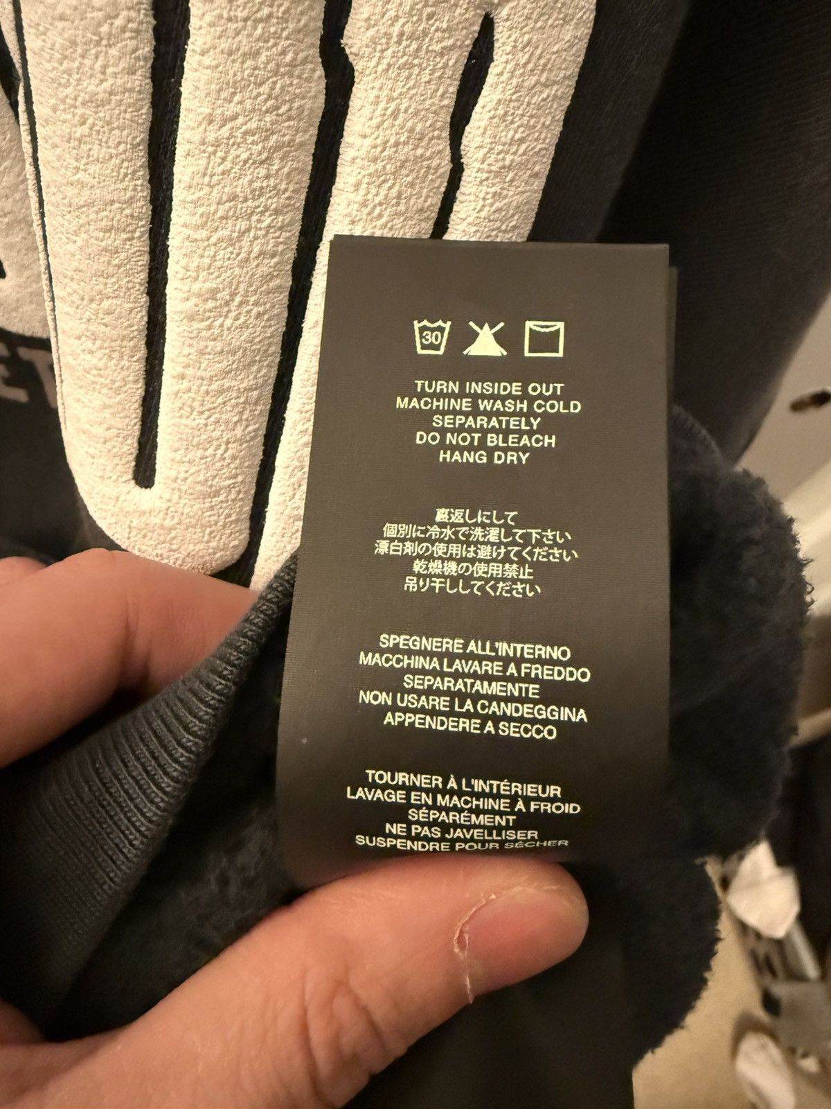 Fear of God × RRR-123 Fear of God RRR123 Mountain Hoodie Size US S / EU 44-46 / 1 - 7 Thumbnail