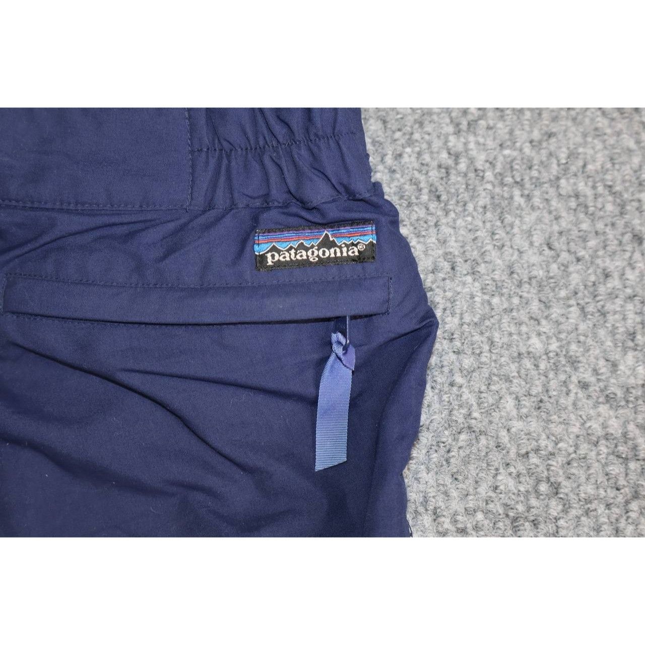 Patagonia Patagonia Vintage Ski Snow Bib Pants Blue Nylon Size US 32 / EU 48 - 4 Thumbnail