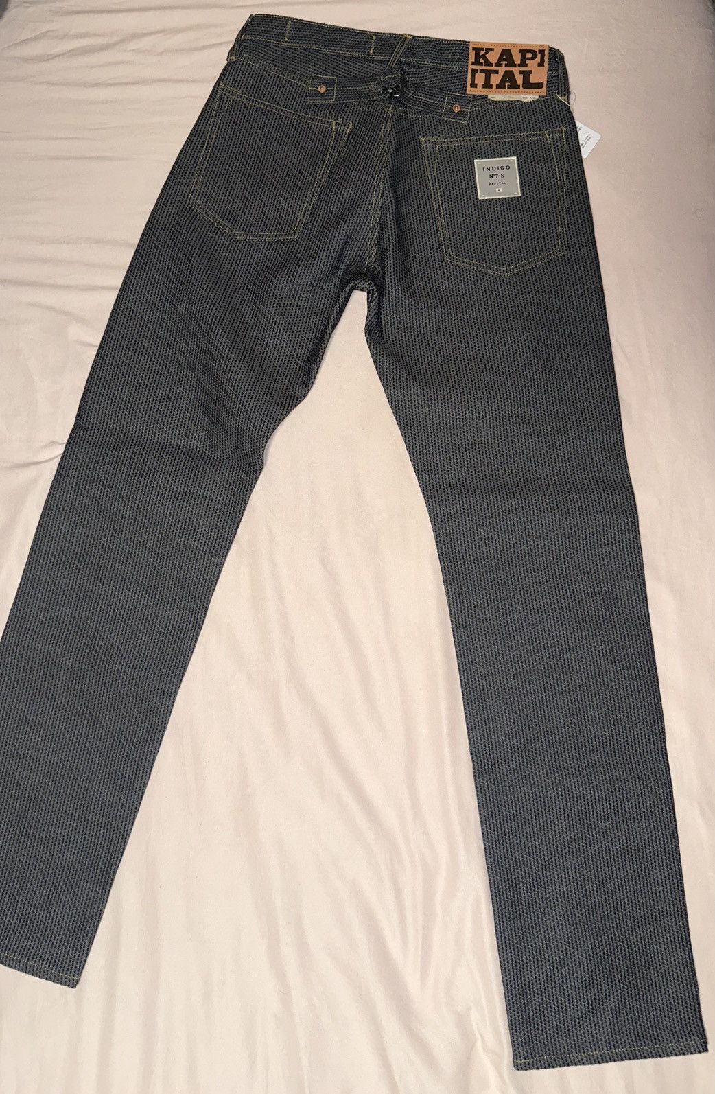 Kapital Kapital Century Denim 5P Monkey Cisco No. 7+S (Sumi) Size US 32 / EU 48 - 5 Thumbnail