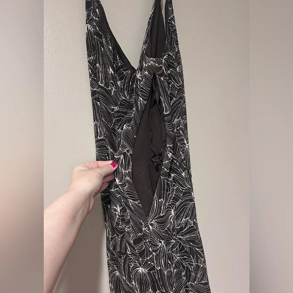 Nine West beachy silk whimsical maxi floor length flowy gown Size M / US 6-8 / IT 42-44 - 7 Thumbnail