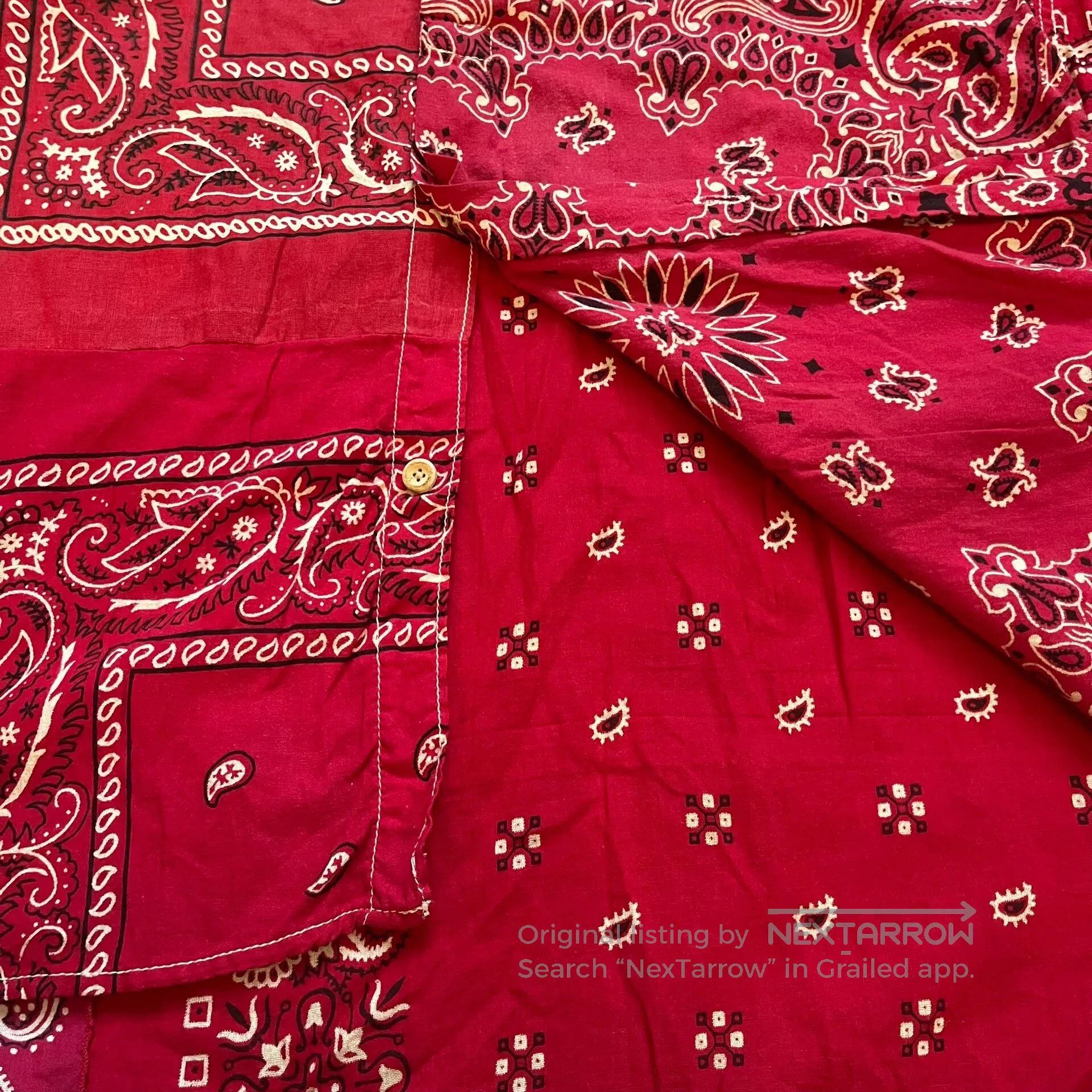 Visvim visvim ICT Long Rider LS Paisley Rare. Size US S / EU 44-46 / 1 - 3 Thumbnail