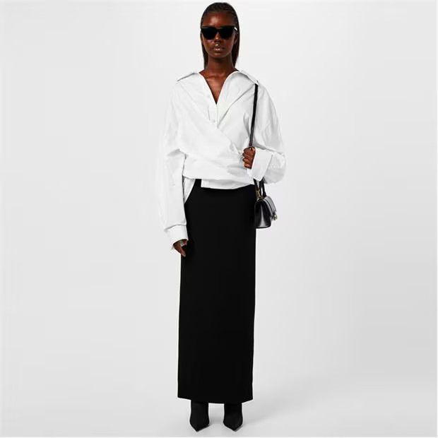 Balenciaga o1g2r1mq0924 Cotton Shirts in White Size M / US 6-8 / IT 42-44 - 6 Thumbnail