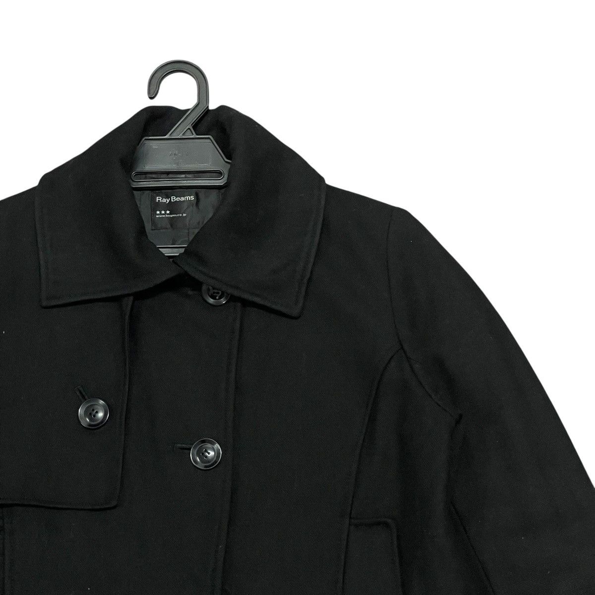 Beams Japan Archive Vintage Ray Beams Japan Wool Blend Coat Jacket Size ONE SIZE - 3 Thumbnail