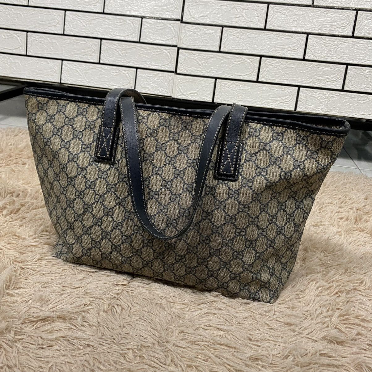 Gucci 🔥HANDBAG GUCCI LEATHER MONOGRAM MADE IN ITALY Size ONE SIZE - 8 Thumbnail