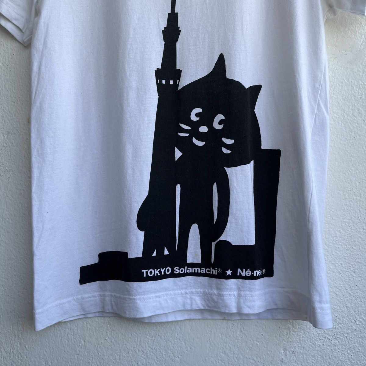 Ne-Net Ne-net Tokyo Solomachi Skytree White TShirt Size US S / EU 44-46 / 1 - 10 Thumbnail