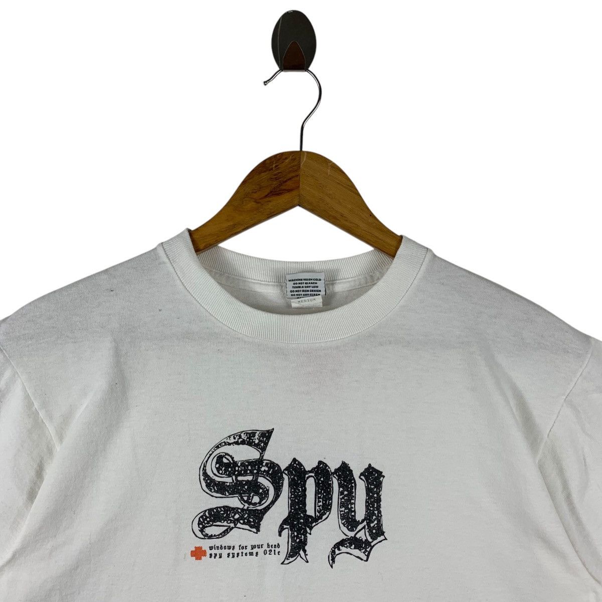 Vintage Vintage SPY SKATEBOARD small spellout tees Size US M / EU 48-50 / 2 - 2 Thumbnail
