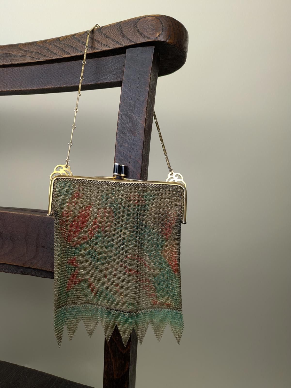 Other 1920's antique floral metal mesh bag Size ONE SIZE - 5 Thumbnail