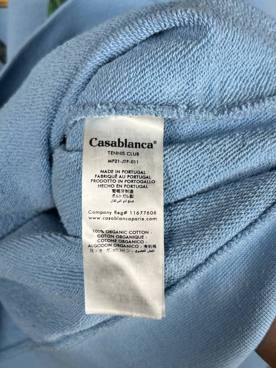 Casablanca Vintage Casablanca "Casa Way" Tennis Crewneck Sweatshirt Size US M / EU 48-50 / 2 - 3 Thumbnail