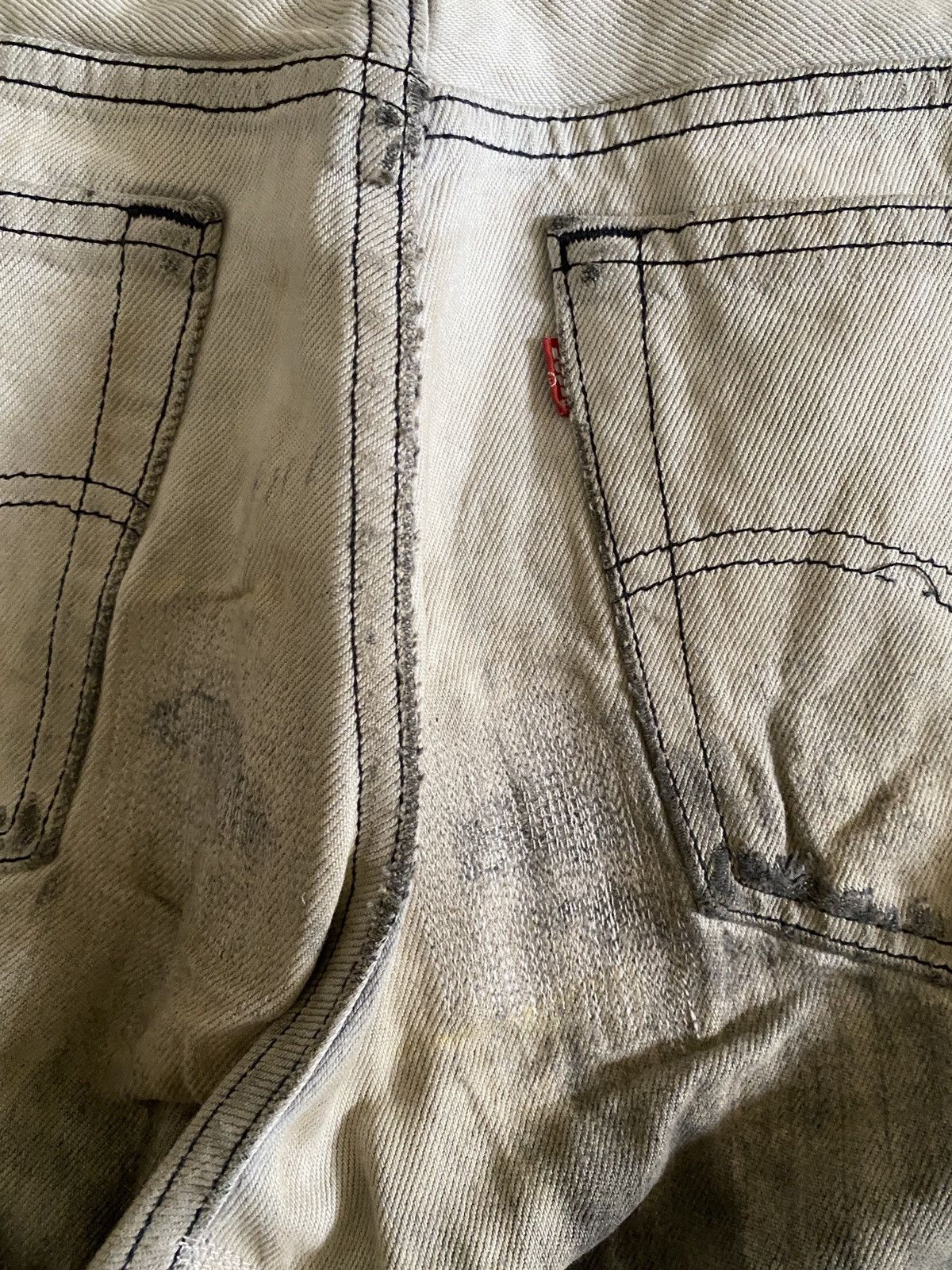 Levi's Vintage Levi’s 501 Distressed Acid Wash Denim Size US 30 / EU 46 - 14 Thumbnail