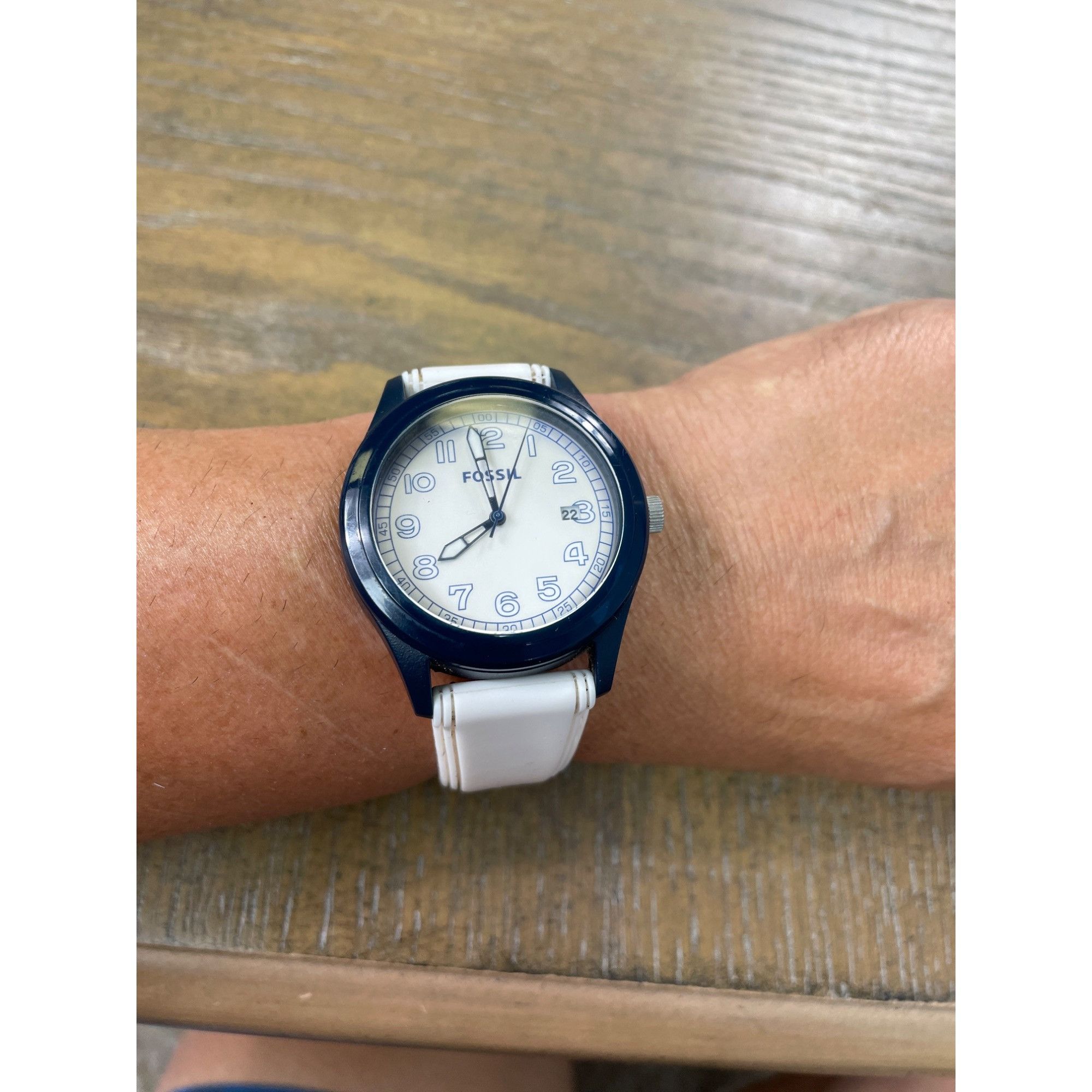 Fossil Fossil Mens white black quartz watch in good working conditi Size ONE SIZE - 10 Thumbnail