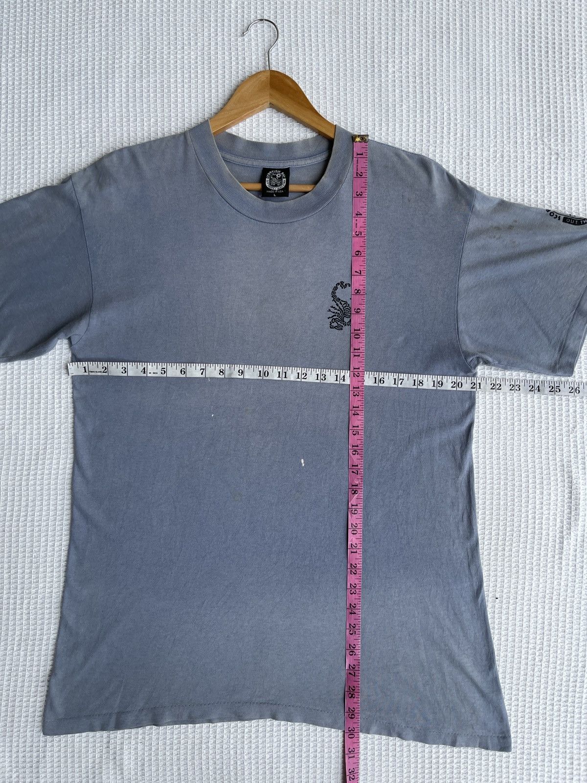 Ron Jon Surf Shop Sun Faded🔥Vtg SCORPION BAY Rasta Surfing T Shirt Size US L / EU 52-54 / 3 - 11 Thumbnail