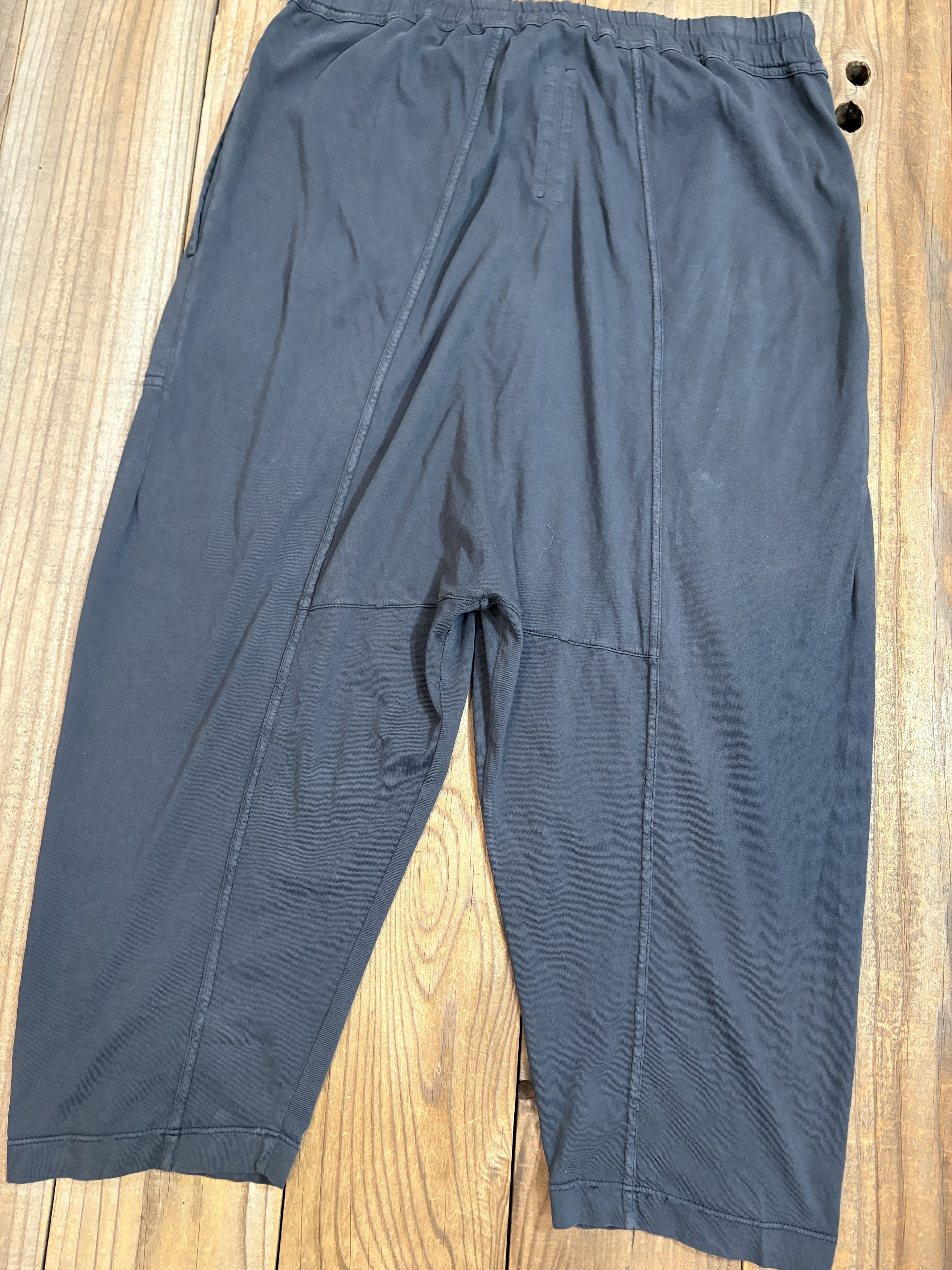 Cropped Drawstring Shorts