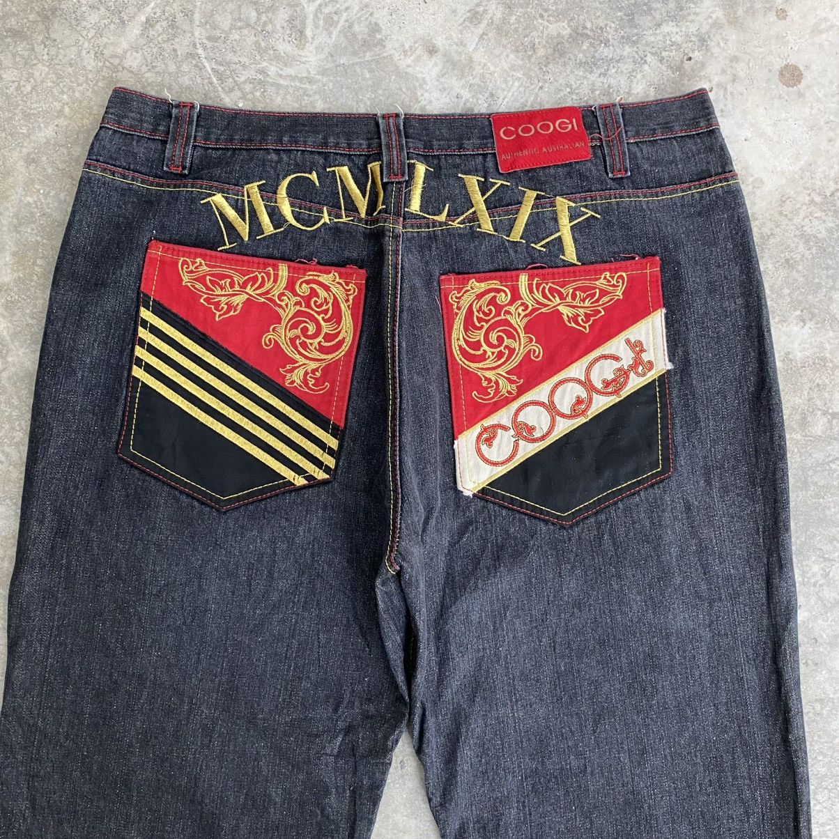 Coogi Crazy Y2K! Vintage Coogi Embroidered Baggy Jeans Size US 42 / EU 58 - 4 Thumbnail