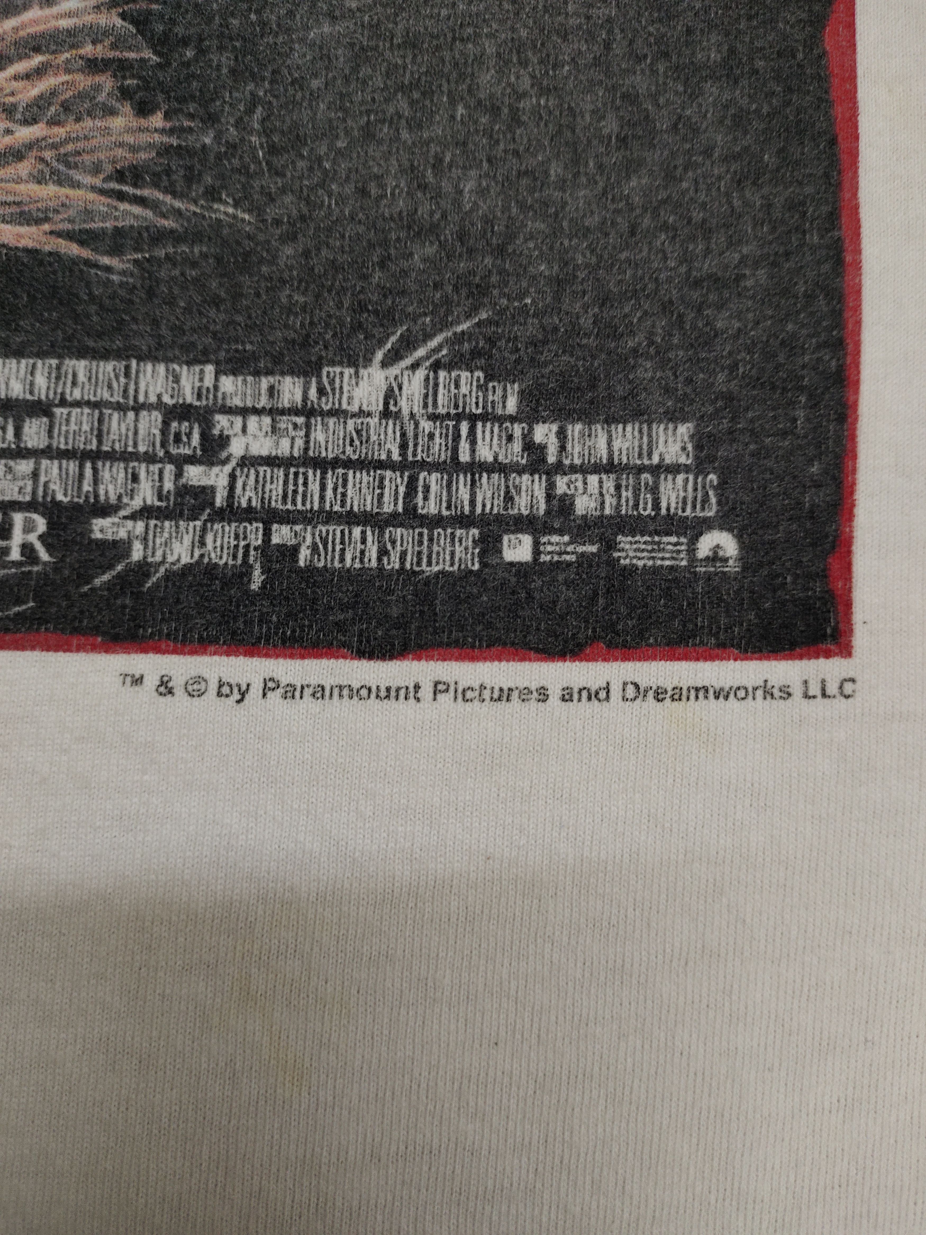 Sci-Fi Fantasy Vintage 00s Tom Cruise War Of The Worlds 2005 Movie T-Shirt Size US M / EU 48-50 / 2 - 4 Thumbnail