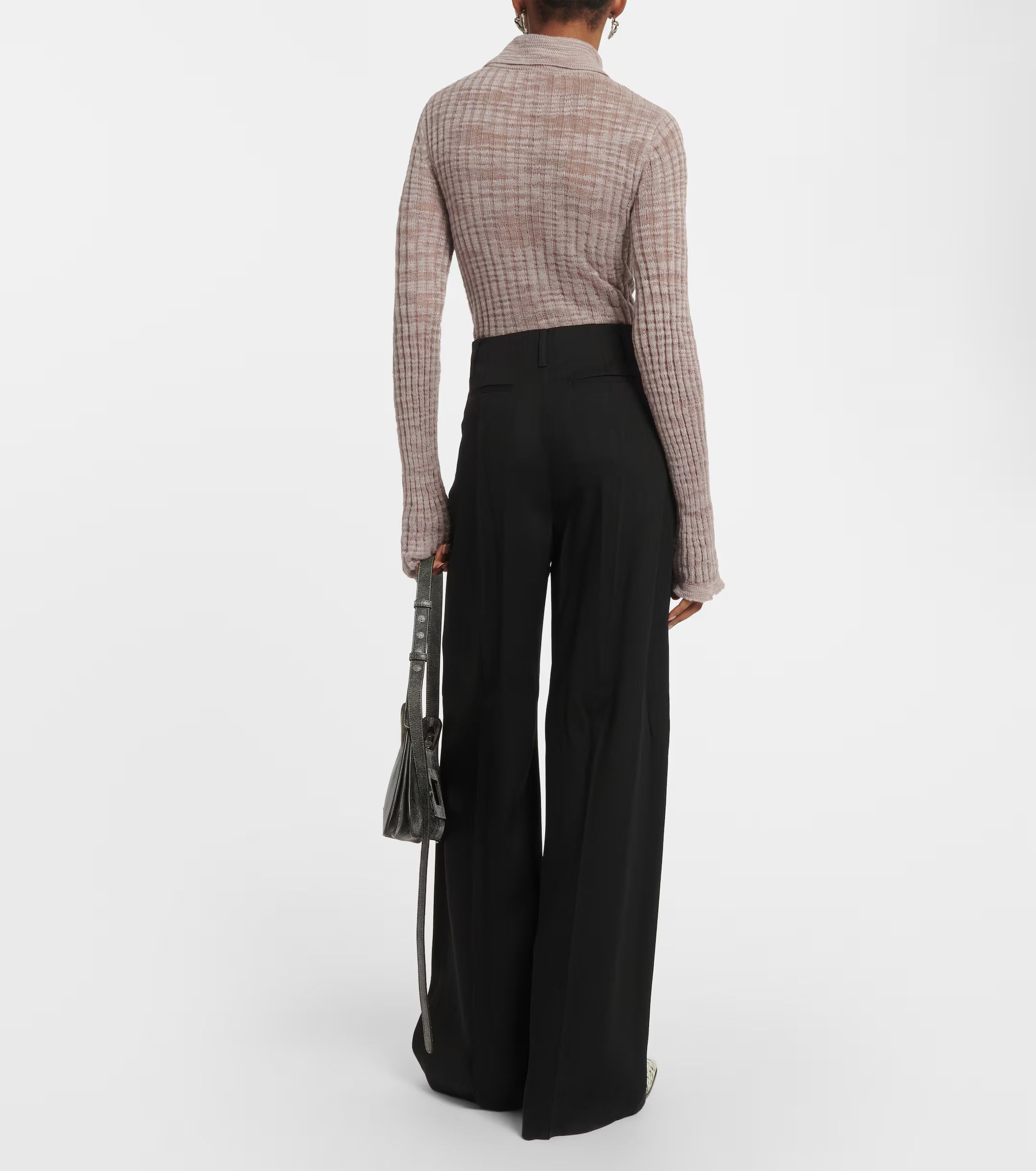 Acne Studios o1y0725 Casual Pant in Black Size 28" / US 6 / IT 42 - 4 Thumbnail