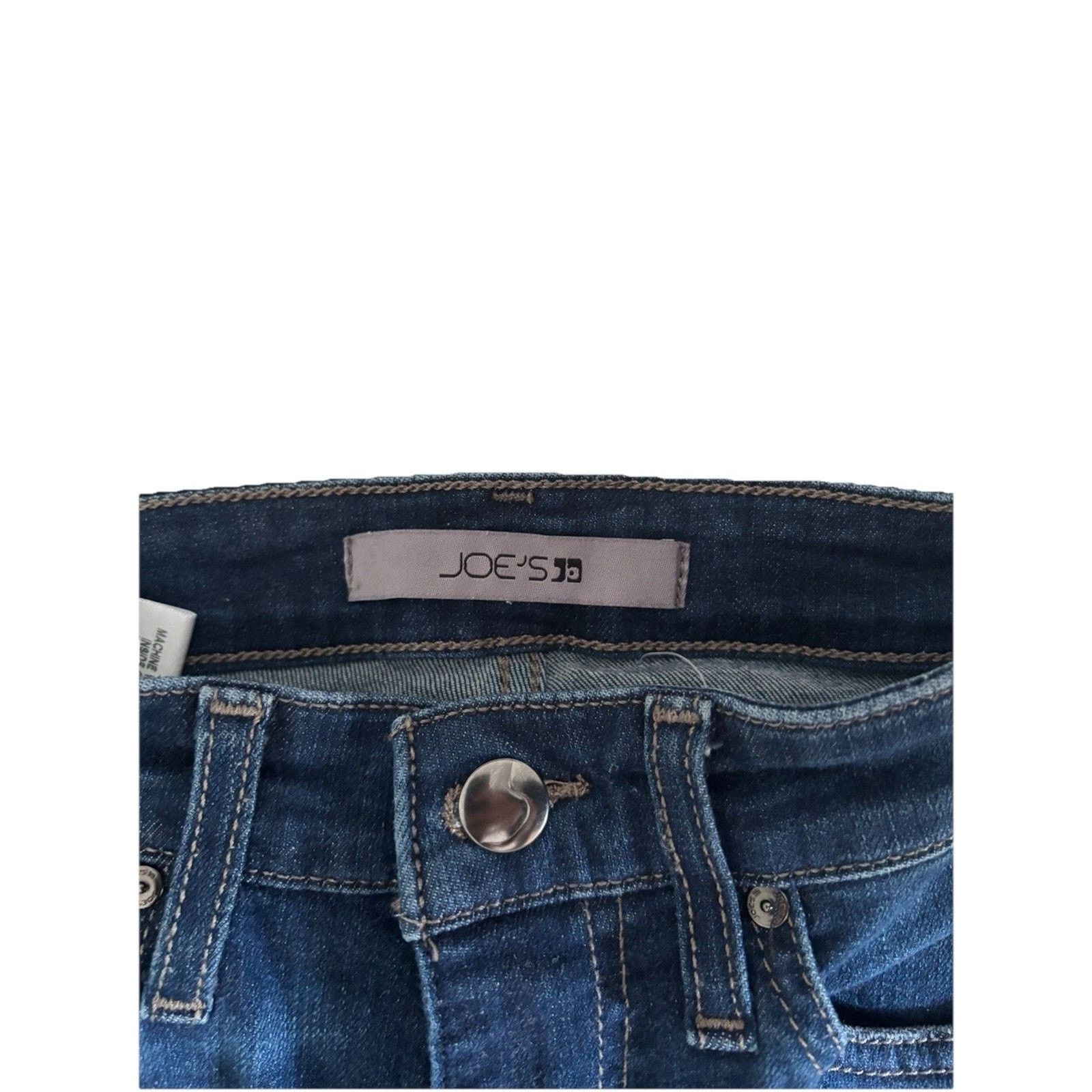 Joe's Joe's Jeans The Bella High Rise Skinny Ankle Dark Wash Size 26" / US 2 / IT 38 - 2 Thumbnail