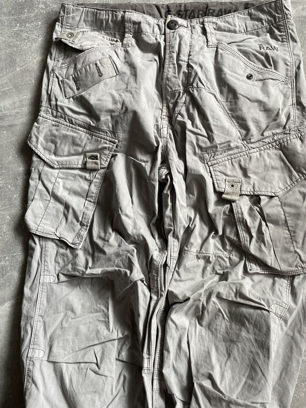 Hysteric Glamour × If Six Was Nine × Yohji Yamamoto VTG Hysteric Glamour Balenciaga Style Cargo G Star Jeans 90s Size US 36 / EU 52 - 11 Thumbnail