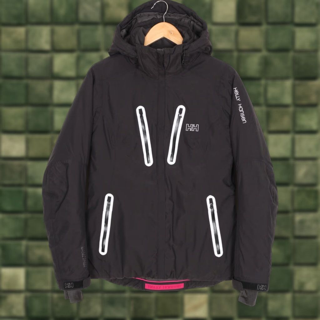 Helly Hansen HELLY HANSEN RECCO Ski Jacket Women M Hooded Waterproof Size M / US 6-8 / IT 42-44 - 1 Thumbnail