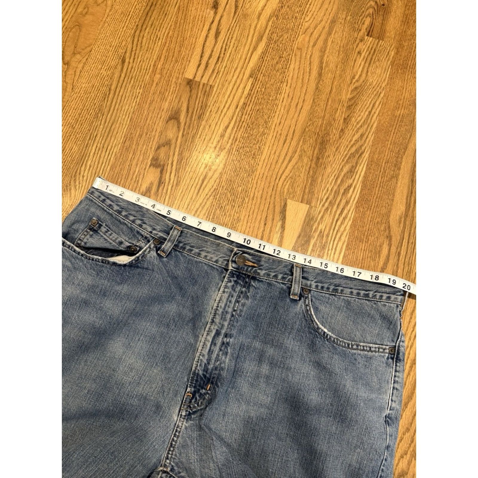 Polo Ralph Lauren VINTAGE Polo Ralph Lauren Jeans Co Mens 40x32 Denim Pants Blue Straight 90s USA Size US L / EU 52-54 / 3 - 7 Thumbnail