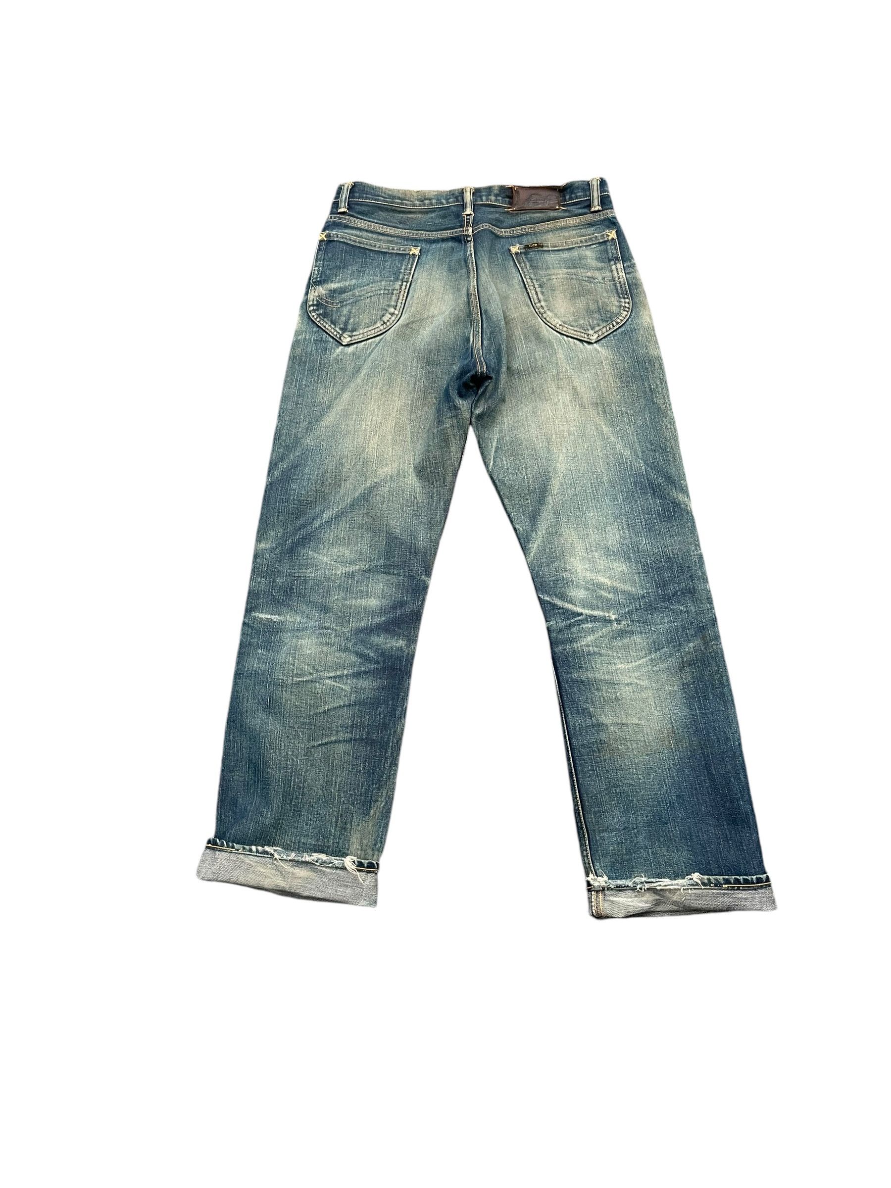 Lee Vintage Selvedge Lee Rider Distresed Denim Size US 32 / EU 48 - 5 Thumbnail