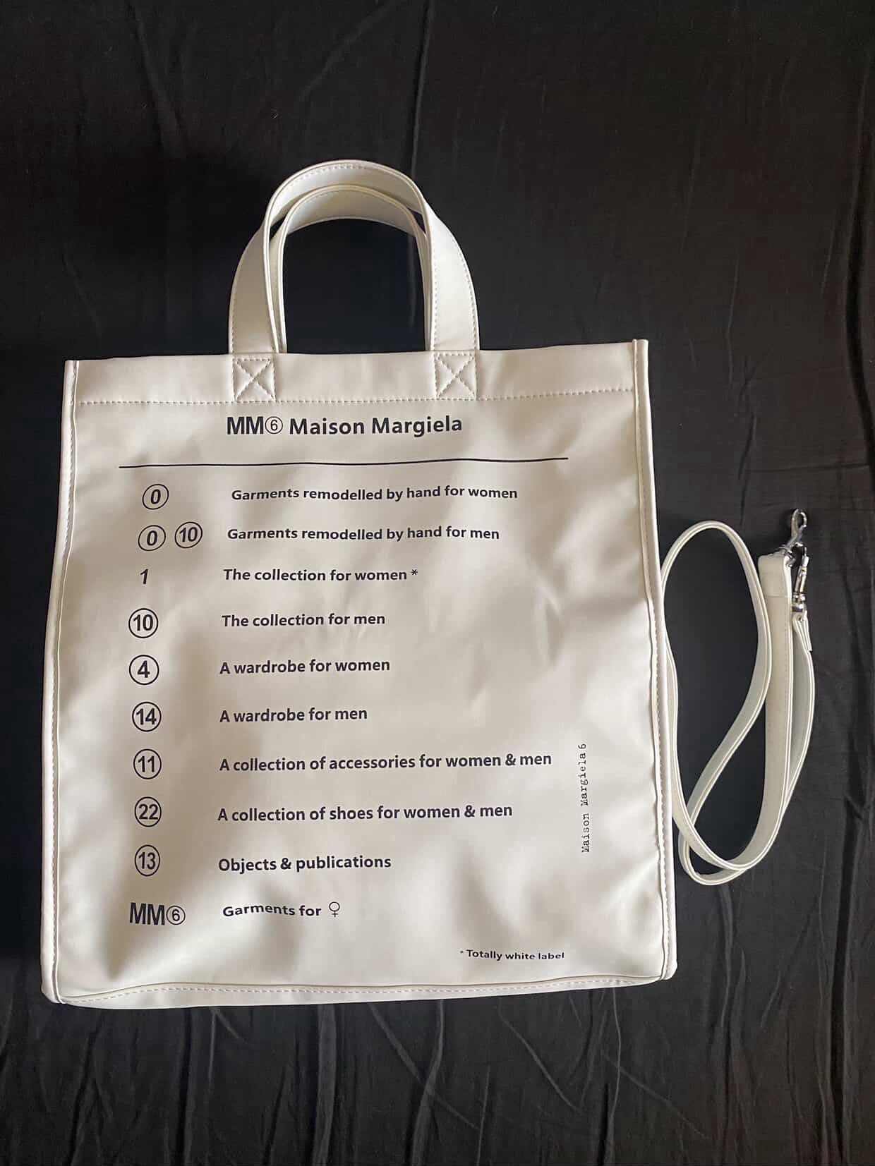 Maison Margiela MM6 Logo Tote Bag Size ONE SIZE - 2 Thumbnail