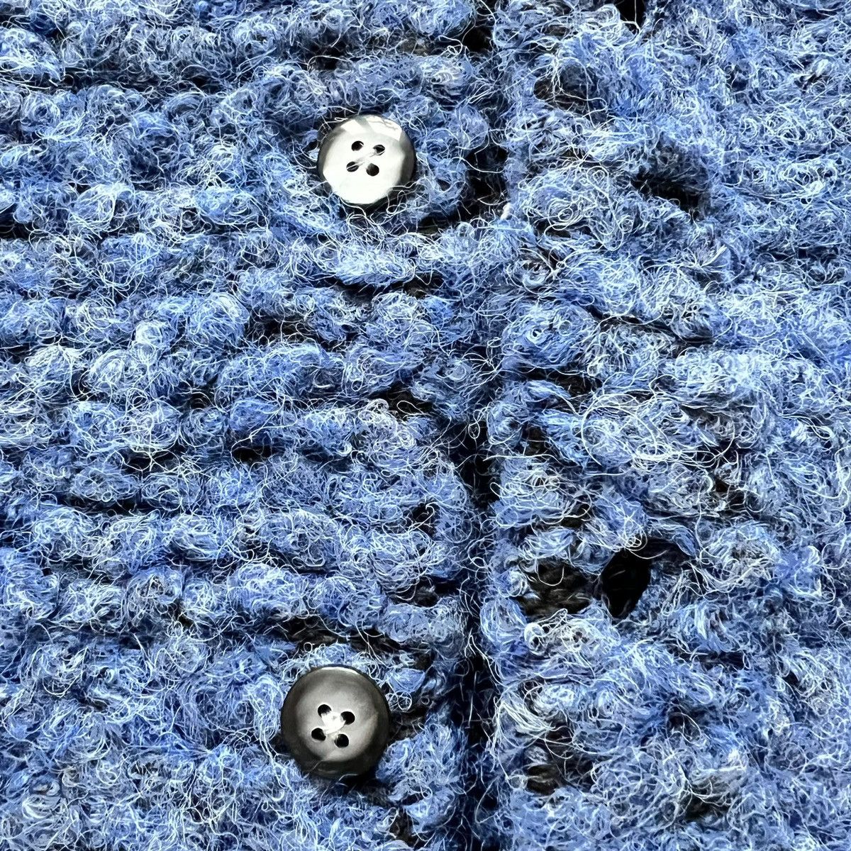 Supreme Supreme Textured Knotted Cardigan Blue XL Size US XL / EU 56 / 4 - 5 Thumbnail