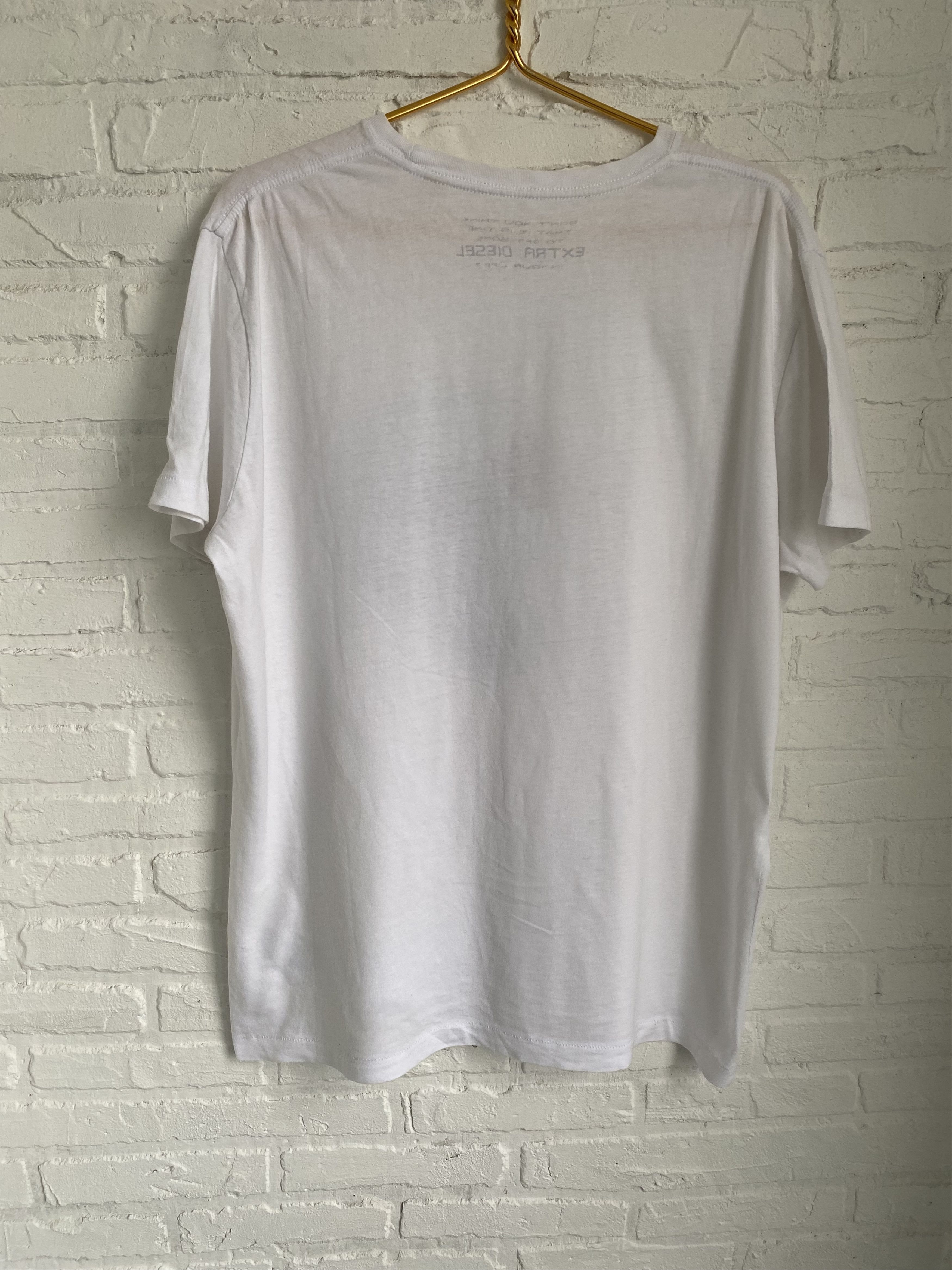 Diesel × Vintage Vintage Diesel smile in life skull t-shirt Size US XXL / EU 58 / 5 - 9 Thumbnail