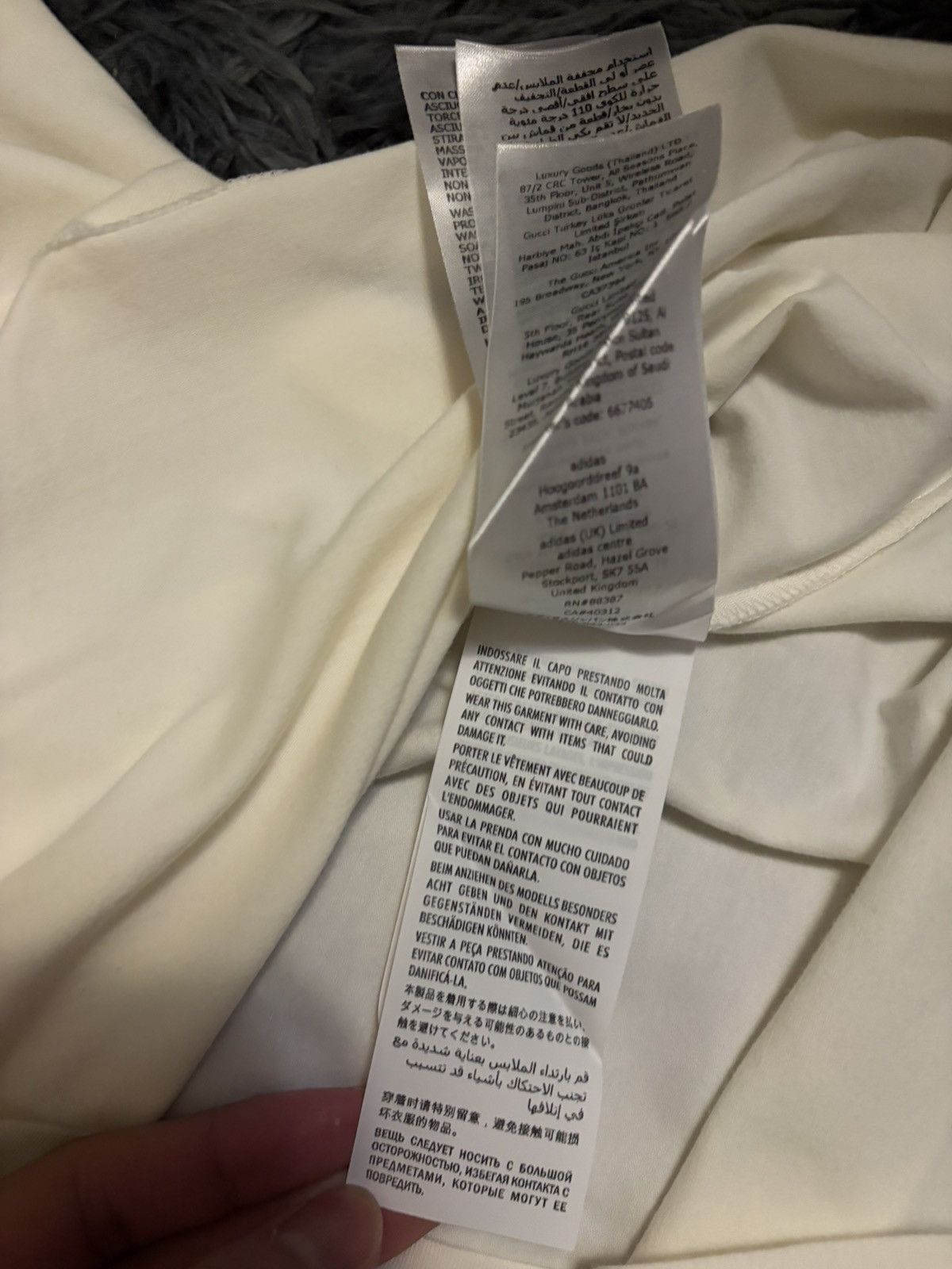 Gucci Gucci x Adidas Tshirt Size US L / EU 52-54 / 3 - 14 Thumbnail