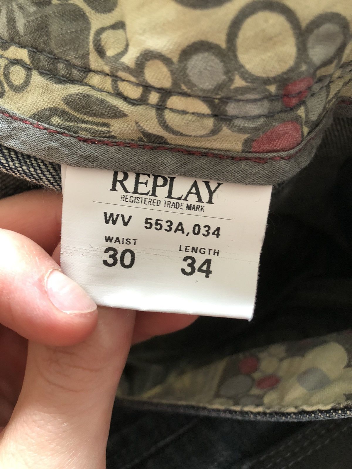 Replay REPLAY USA VINTAGE QUALITY BLACK DENIM PANTS Size US 30 / EU 46 - 5 Thumbnail