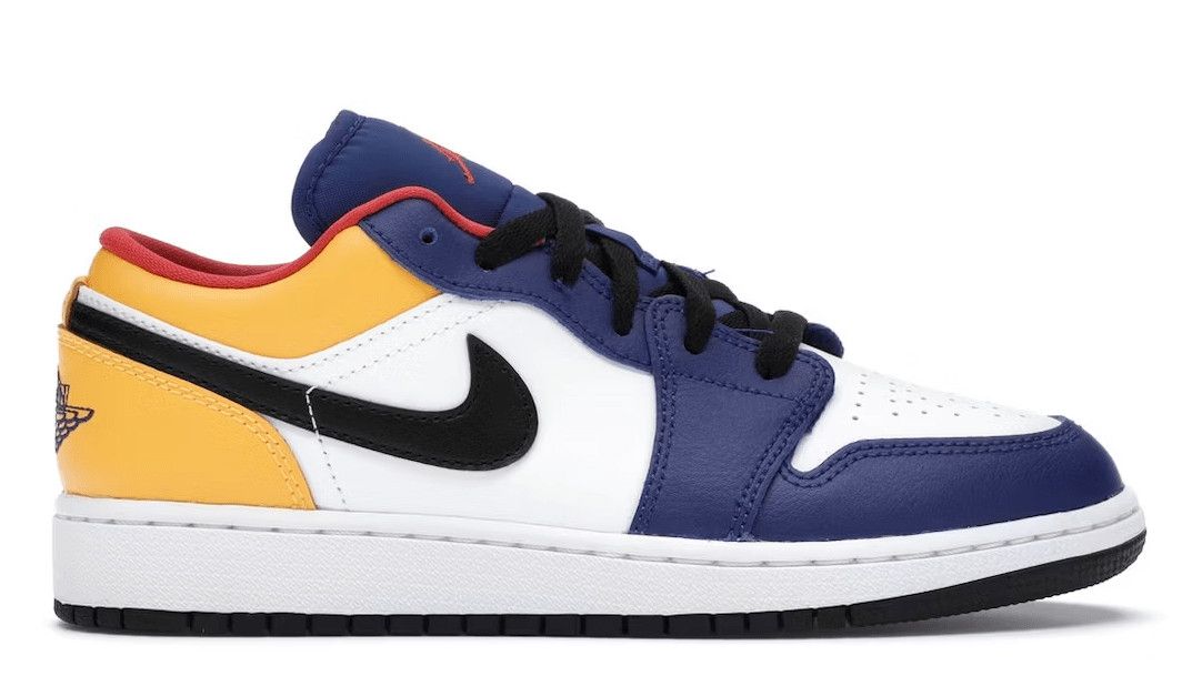 Nike 1 Low Royal Yellow (GS) Size US 5 / EU 37 - 1 Preview