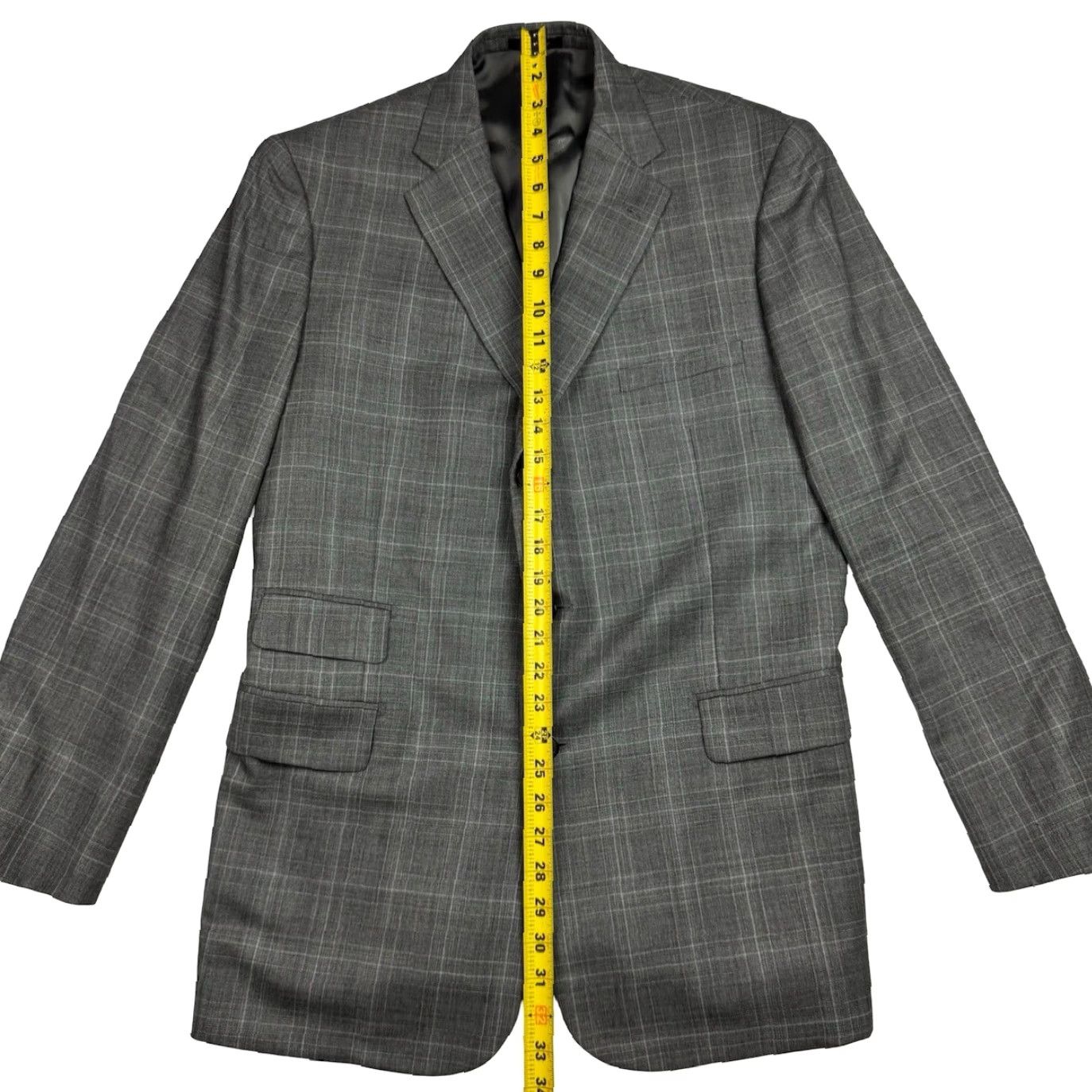 Vintage Afred Dunhill Men's Wool 3-Button Blazer Gray Japan 42R Mens Size 42R - 7 Thumbnail