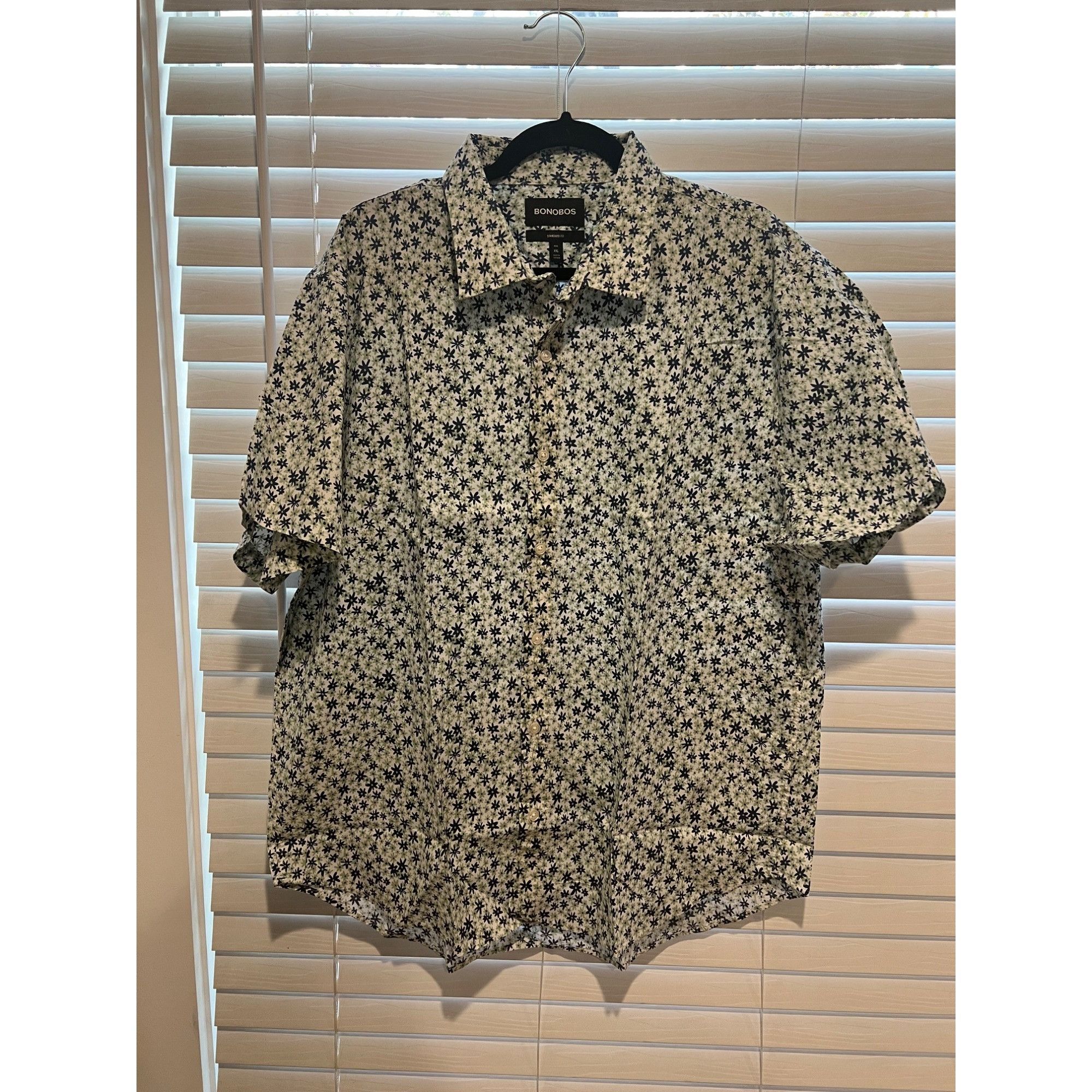 Bonobos Riviera Short Sleeve Button Up Shirt NWOT - Size XXL