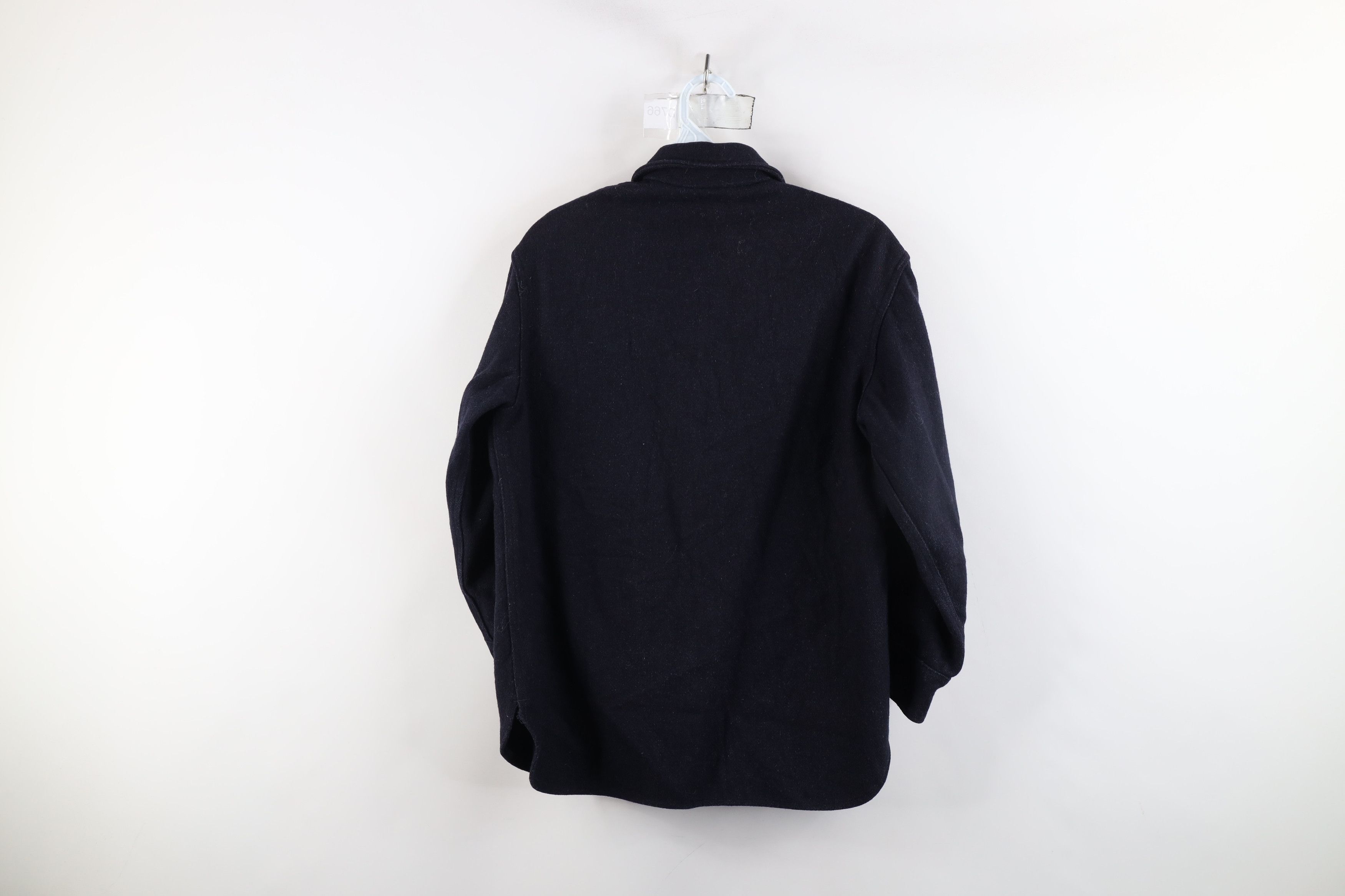 Vintage Vintage 50s 60s Streetwear Wool CPO Shirt Jacket Jac Shirt Size US S / EU 44-46 / 1 - 10 Thumbnail