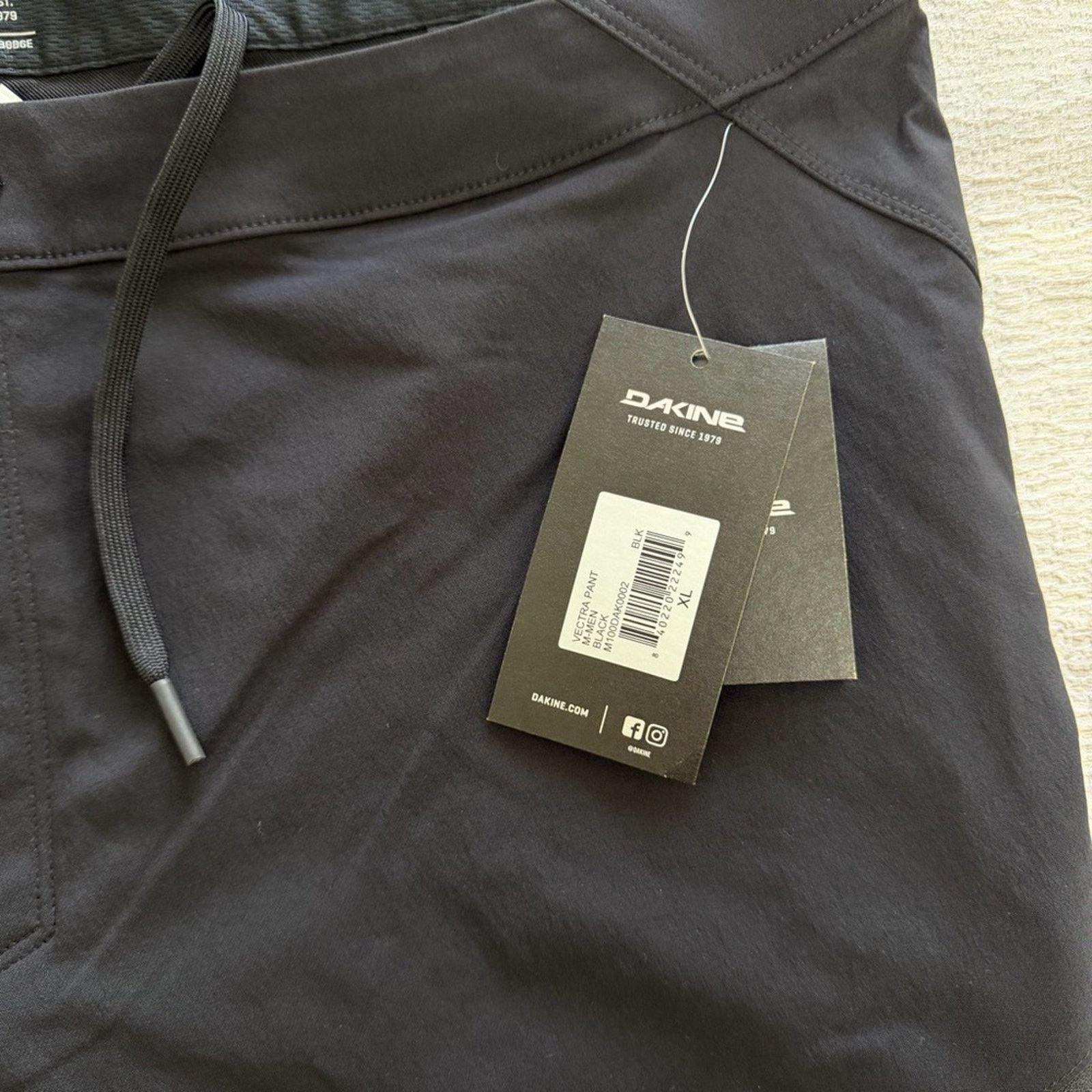Dakine NWT! Dakine Vectra Black Mountain Bike Pants, Size XL Size US 38 / EU 54 - 6 Thumbnail