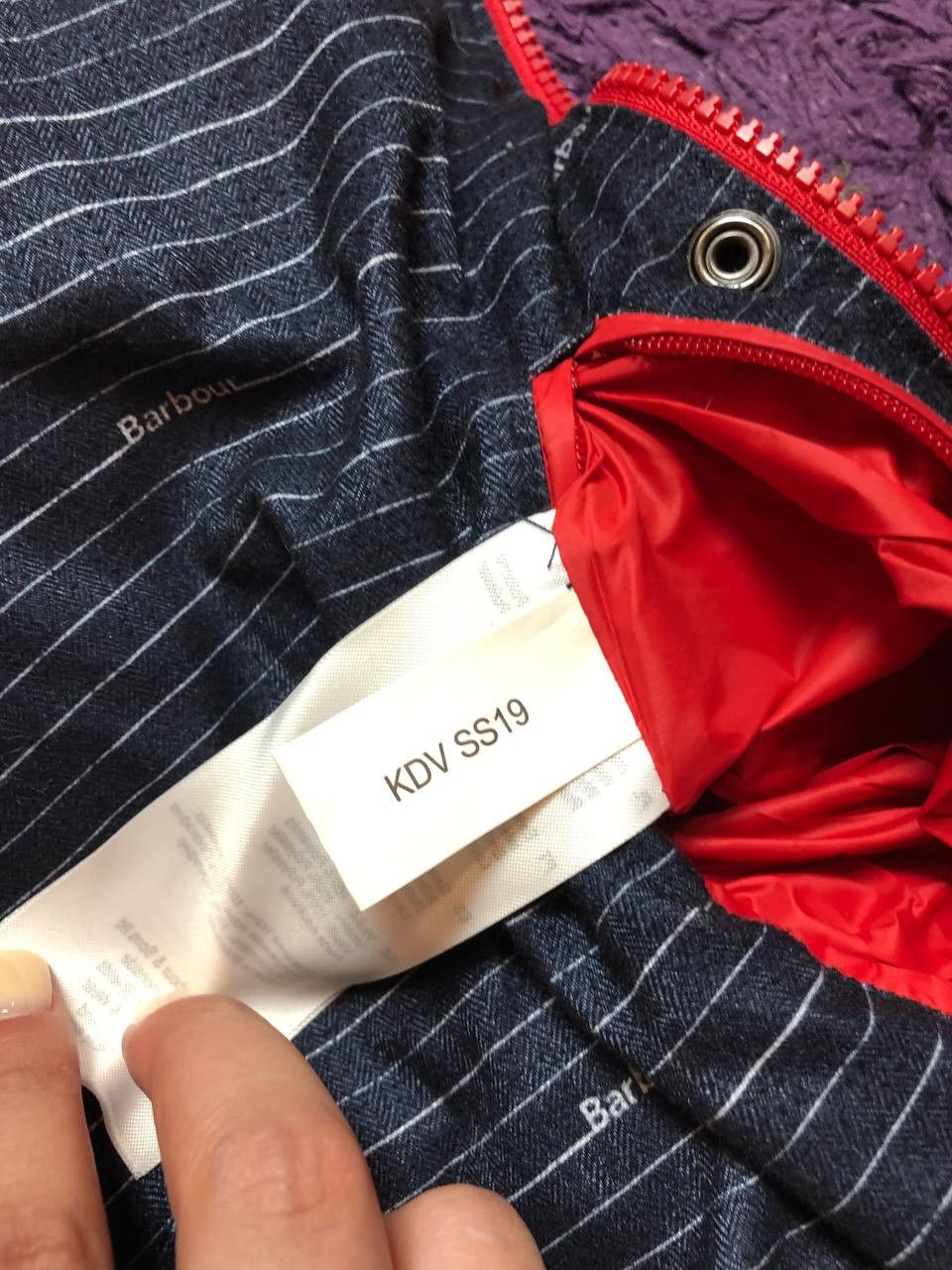 Barbour Barbour Red Jacket Size L / US 10 / IT 46 - 3 Thumbnail