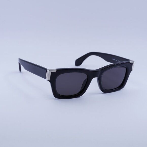 Palm Angels Palm Angels PERI101 WESTPORT 1007 Sunglasses Black Cat Eye Size ONE SIZE - 4 Thumbnail