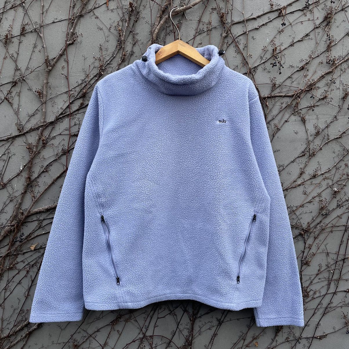 Vintage Vintage Nike Teddy Fleece Pullover Sweatshirt Size XL / US 12-14 / IT 48-50 - 1 Thumbnail