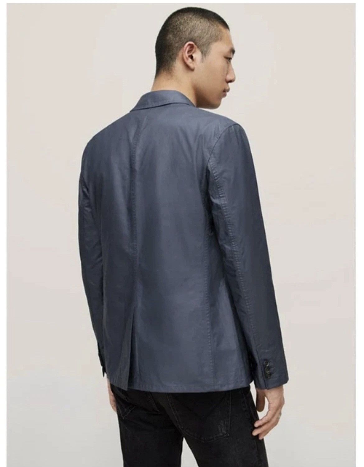 John Varvatos Three-Button Hidden-Placket Jacket EU 54 usa 44 Size US L / EU 52-54 / 3 - 2 Thumbnail