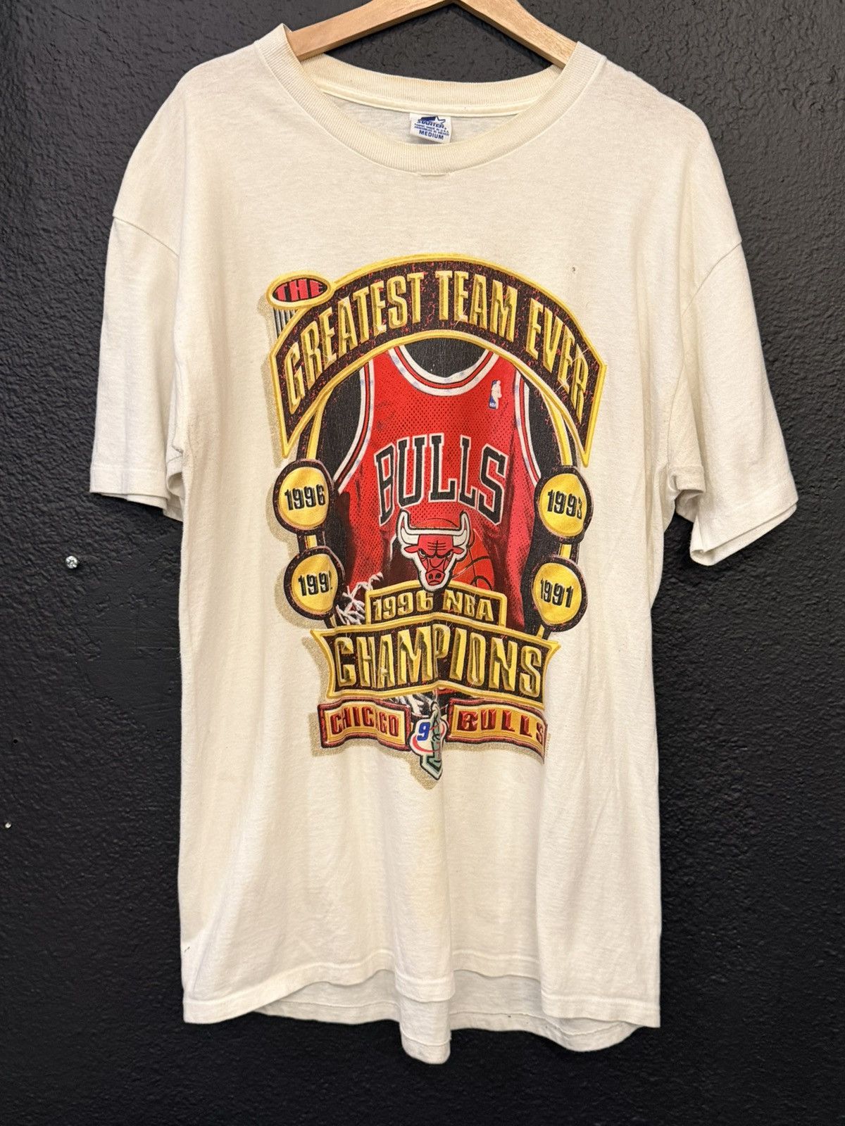 Vintage Vintage Bulls Tee Size US M / EU 48-50 / 2 - 1 Thumbnail