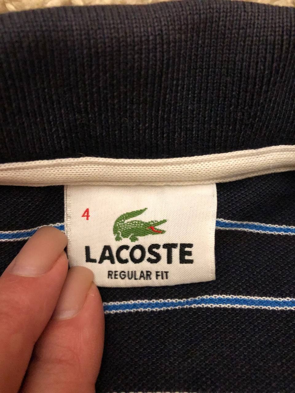 Lacoste × Vintage Men’s Lacoste Long Sleeve Rugby Shirt size 3 Size US M / EU 48-50 / 2 - 4 Thumbnail