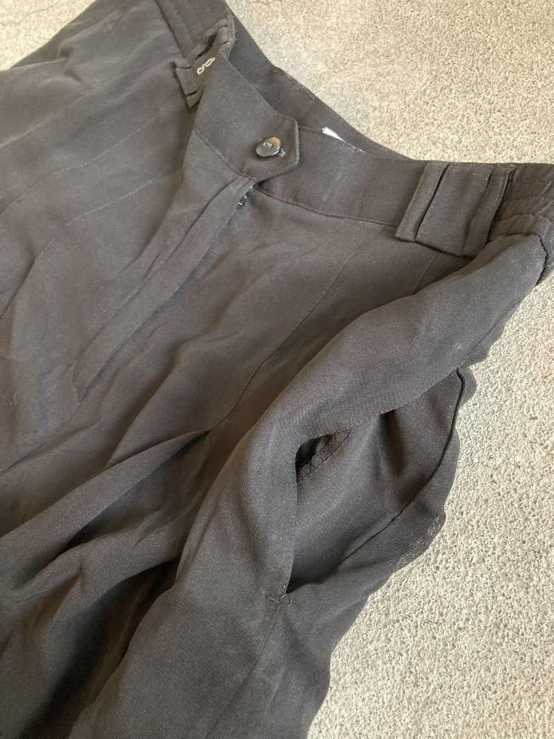 Yohji Yamamoto yohji yamamoto 90s hakama pants layered pants Size US 31 - 7 Thumbnail