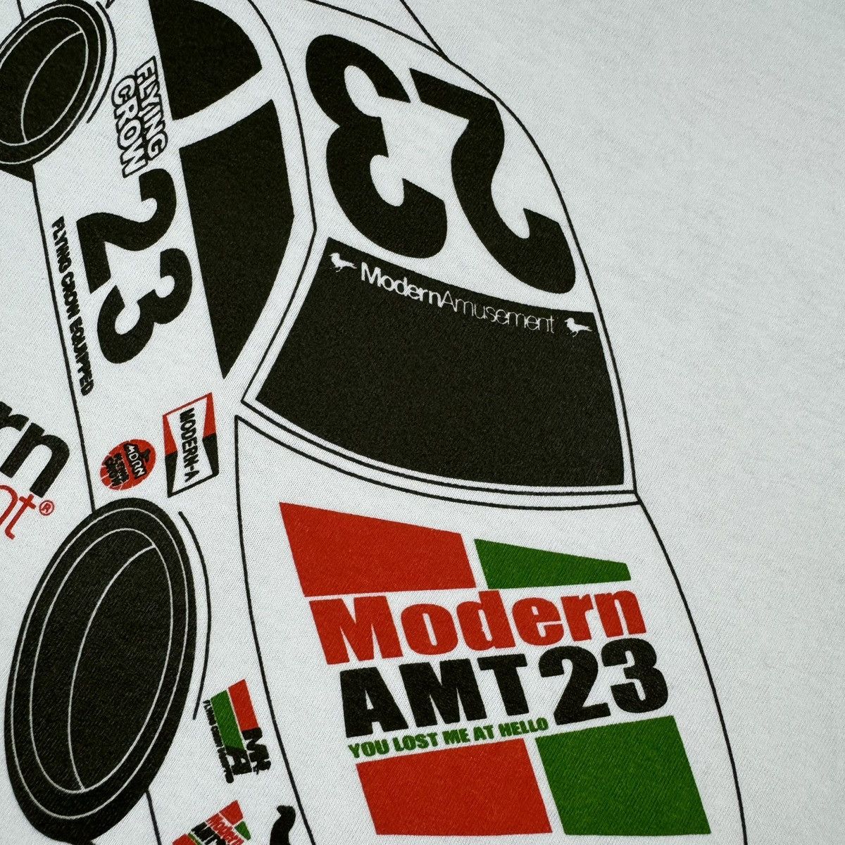 Modern Amusement Modern Amusement Raglan NASCAR Racing Car Graphic T-shirt Size US M / EU 48-50 / 2 - 8 Thumbnail