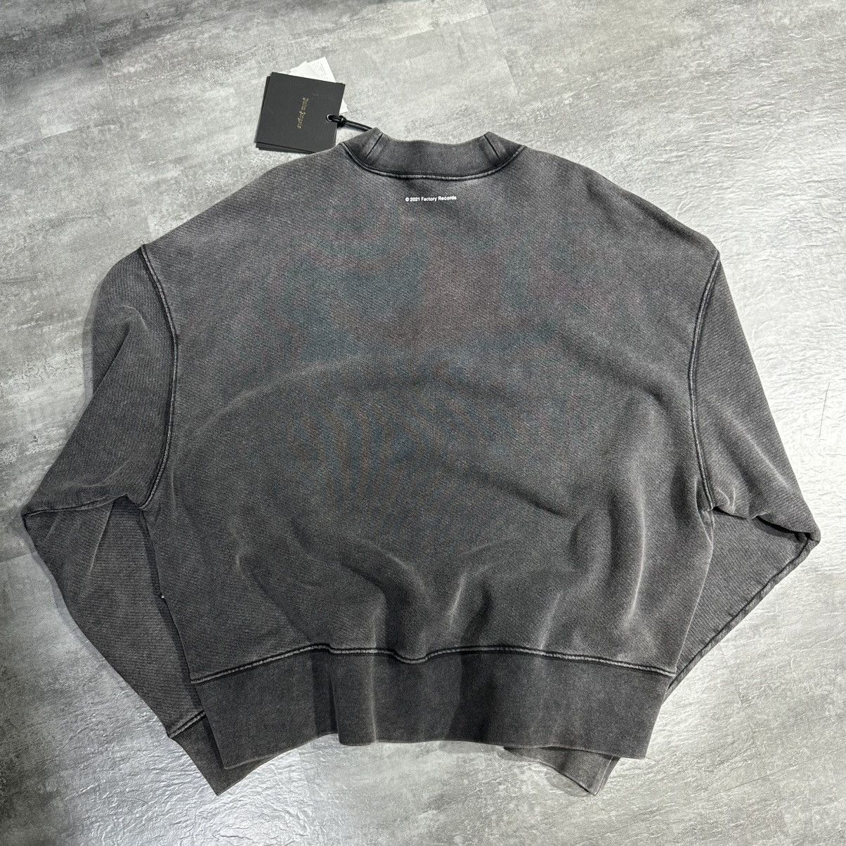 Palm Angels Palm Angels x Factory Records Faded Music Graphic Sweatshirt Size US M / EU 48-50 / 2 - 3 Thumbnail