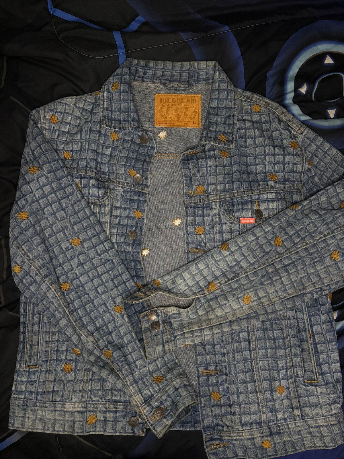 Billionaire Boys Club Billionaire Boy Club Embroided Denim Jacket Size US L / EU 52-54 / 3 - 1 Thumbnail