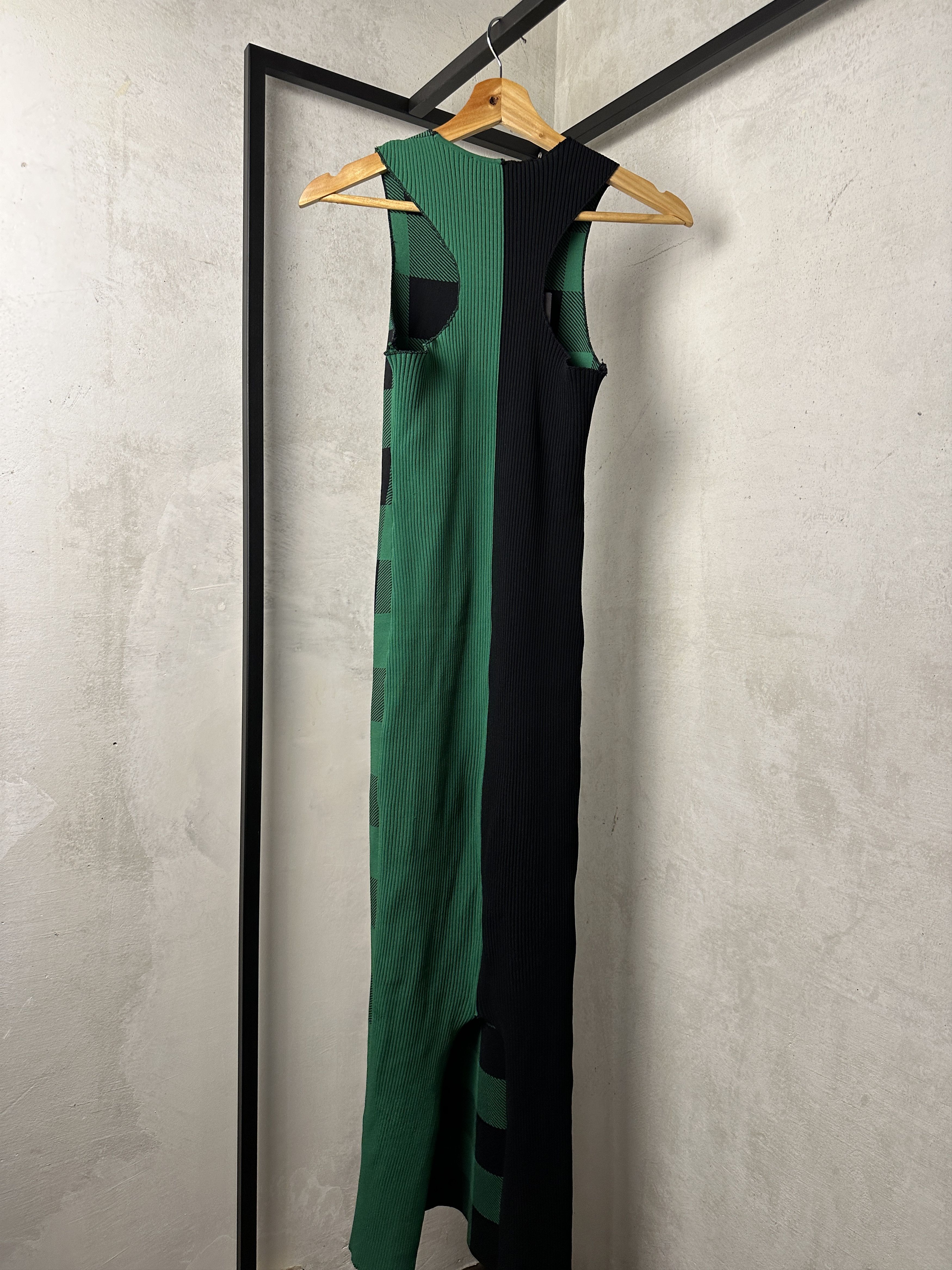 Haider Ackermann Haider Ackermann Onyx Black + Green Dress Size S / US 4 / IT 40 - 9 Thumbnail