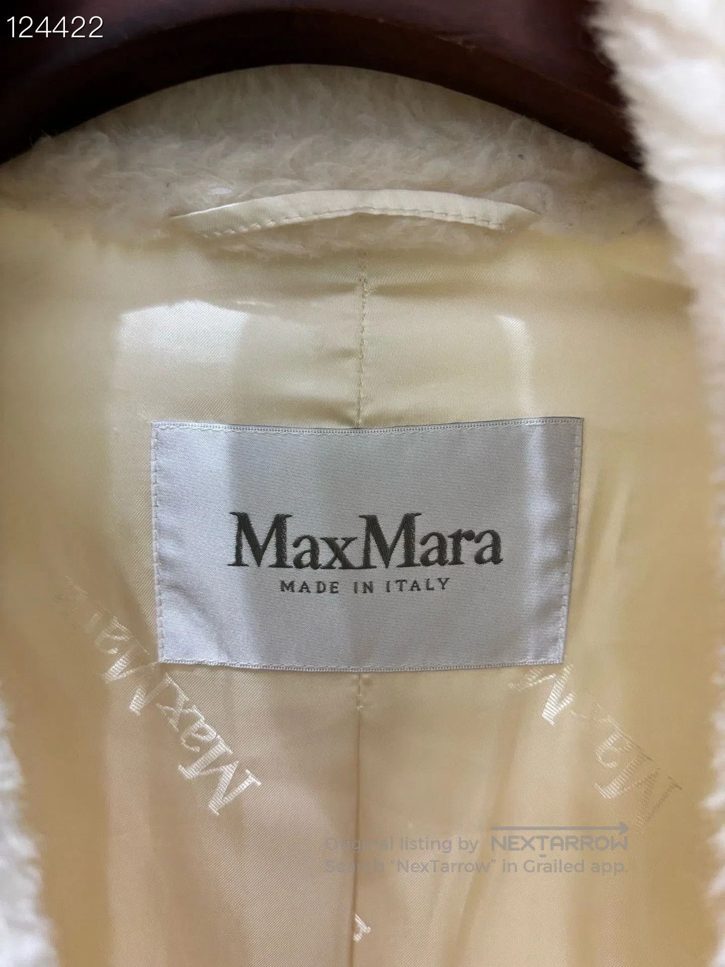 Max Mara MaxMara Tedgirl White Teddy Bear Coat. Size M / US 6-8 / IT 42-44 - 3 Thumbnail
