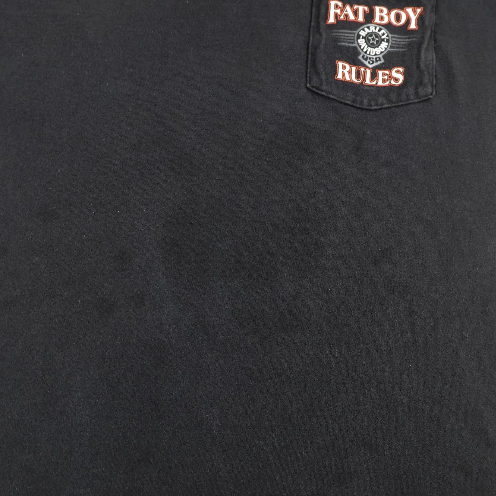 Harley Davidson Vintage Harley-Davidson T-Shirt Men XL Black Graphic Print Biker Motorcycle 2000s Visalia Size US XL / EU 56 / 4 - 3 Thumbnail