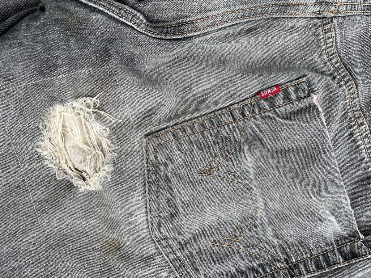 Edwin × If Six Was Nine × Japanese Brand Vintage Edwin 505 Mudwash Selvadge Denim Size US 34 / EU 50 - 6 Thumbnail